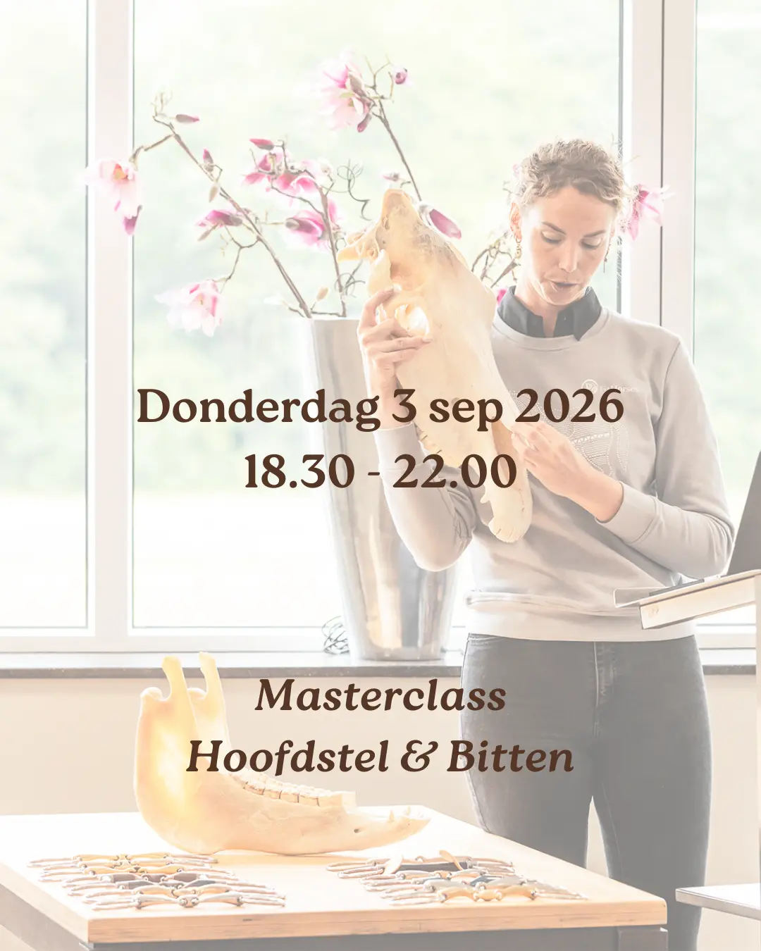Masterclass Special: Bitten en Hoofdstellen - Ticket 3 september 2026